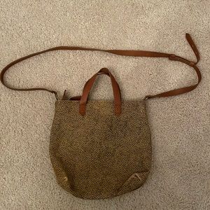 Madewell Leopard print crossbody bag